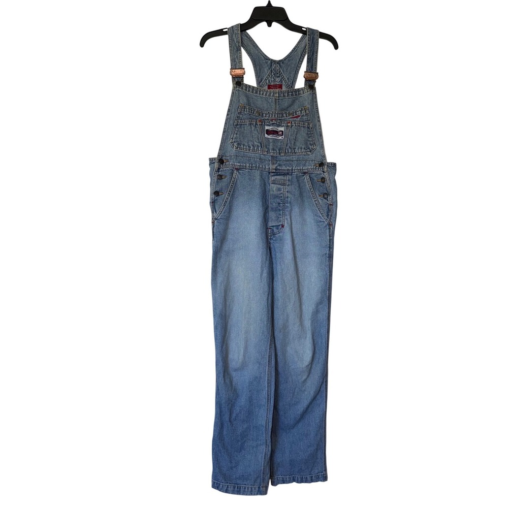 Limited Jeans Vintage Denim Overalls Light Wash Carpenter Dungarees Small S